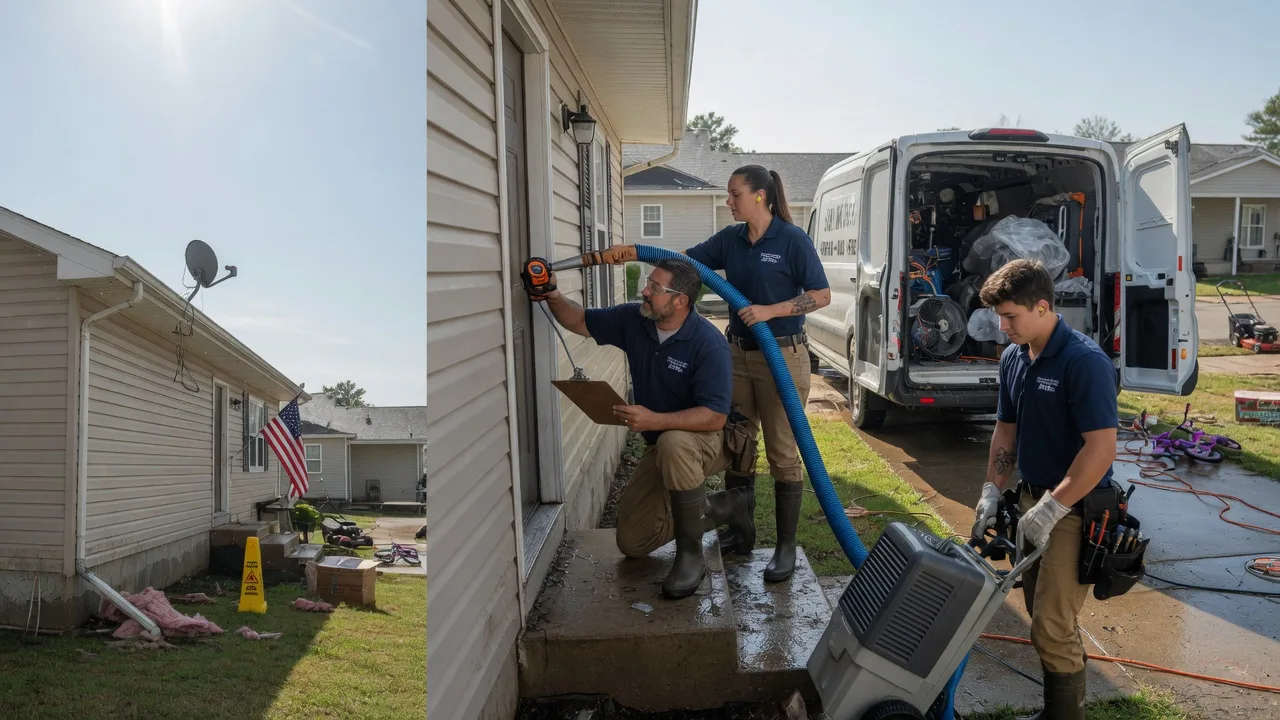 Ceiling Water Damage Restoration in Shiloh, OH near me