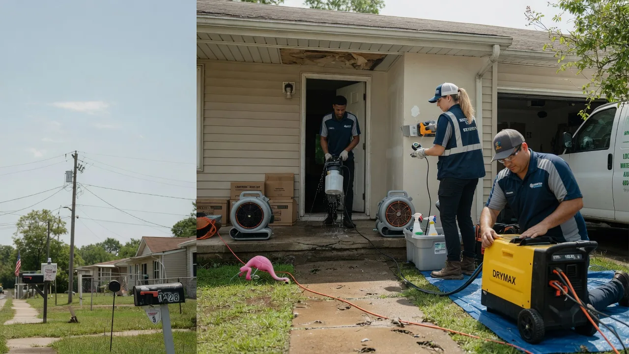Storm Damage Water Removal in Shiloh, OH near me